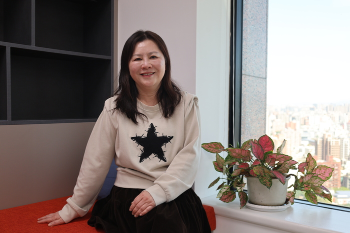 王品集團董事總經理英美惠說王品開始於愛吃、愛喝、愛玩。(圖／郭旻瑄)圖片