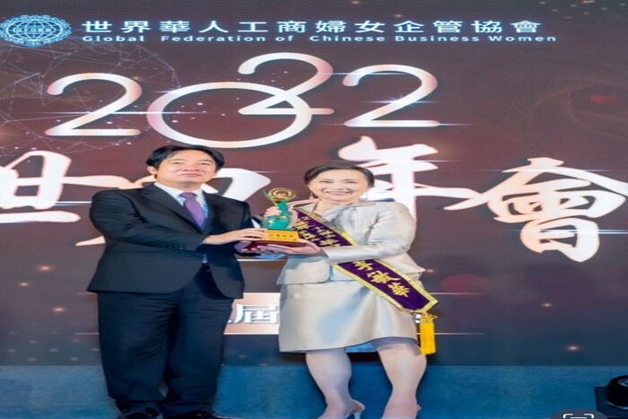 李敏華榮獲2022華冠獎。圖片